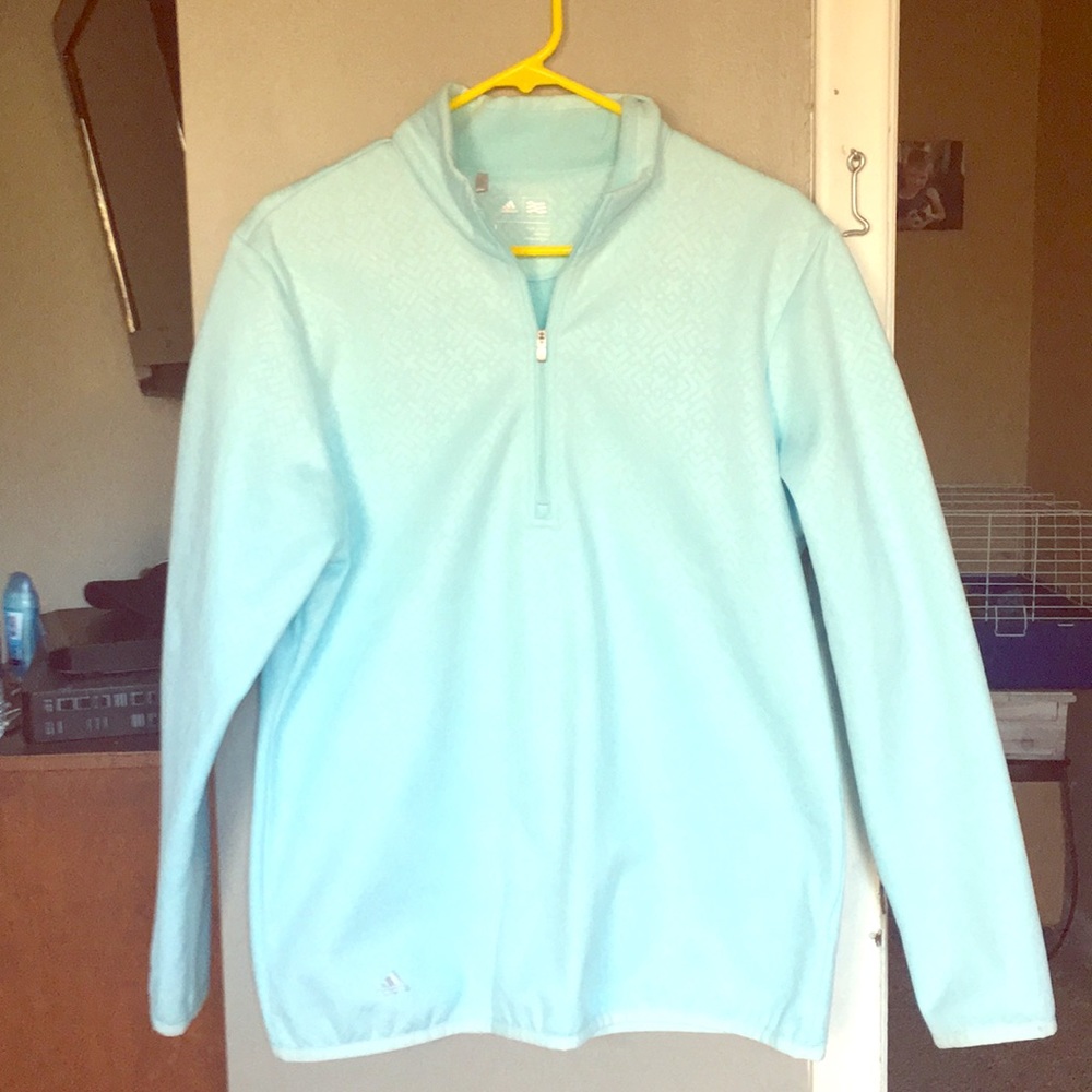 Adidas sky blue hoodie Large. Never worn